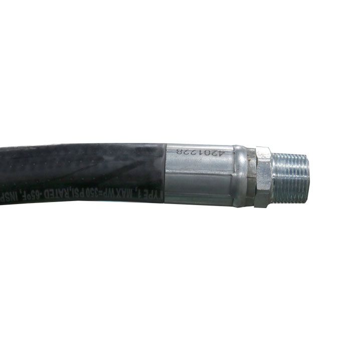 1 in x 175 ft - 1 in MNPT x 1 in MNPT - Steel