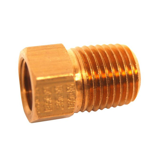 1/4in Male Pipe Thread x 1/4in Inverted Female Flare Bulk