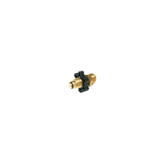 Propane Bulk Tank Adapter (Male POL x 1in20 Male Throwaway Cyl Threads) Bulk