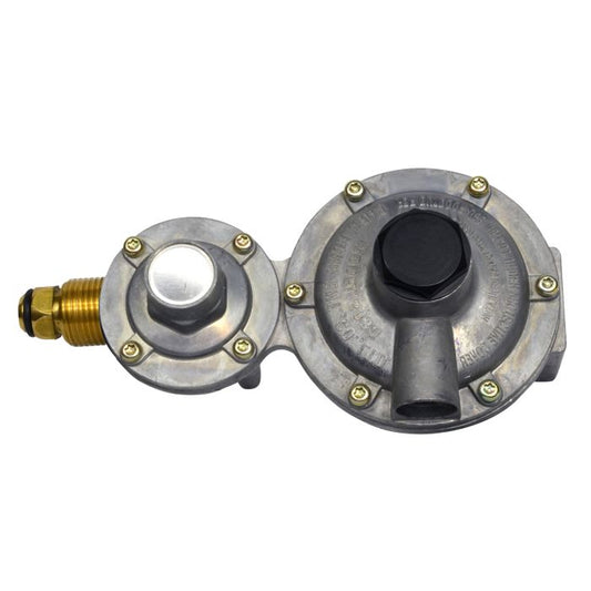Horizontal Propane Two Stage Regulator w/ POL Bulk